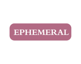 EPHEMERAL 第33类酒商标图样