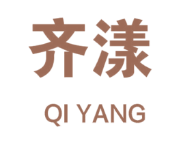 齐漾 第25类服装鞋帽商标图样