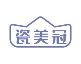 瓷美冠 第19类建筑材料商标图样
