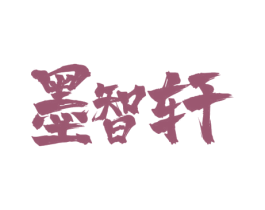 墨智轩 第16类办公工具商标图样