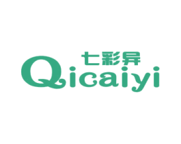 七彩异 第16类办公工具商标图样