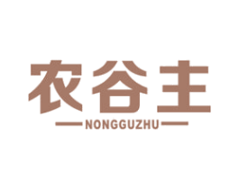 农谷主 第30类小食配料商标图样