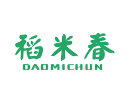 稻米春 第30类小食配料商标图样