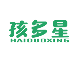 孩多星 第25类服装鞋帽商标图样