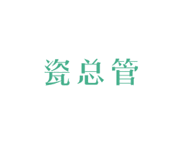 瓷总管 第21类厨房洁具商标图样
