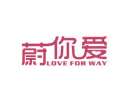 蔚你爱 LOVE FOR WAY 第9类科学仪器商标图样