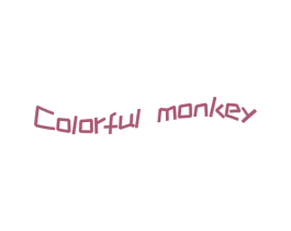 COLORFUL MONKEY 第28类体育玩具商标图样