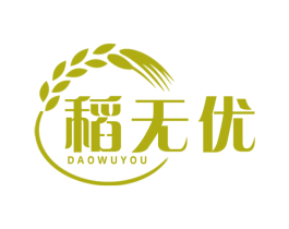 稻无优 第33类酒商标图样