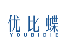 优比蝶 第24类布料床单商标图样