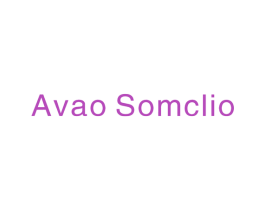AVAO SOMCLIO 第25类服装鞋帽商标图样