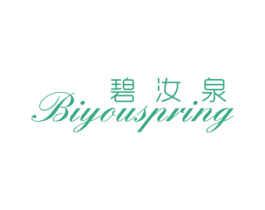 碧汝泉 BIYOUSPRING 第3类化妆品商标图样