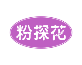 粉探花 第30类小食配料商标图样