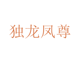 独龙凤尊 第33类酒商标图样