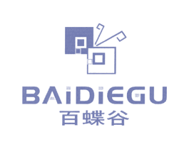 百蝶谷 第25类服装鞋帽商标图样