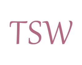 TSW 第25类服装鞋帽商标图样