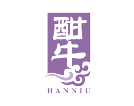 酣牛 第43类餐饮酒店商标图样