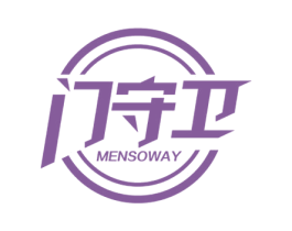 门守卫 MENSOWAY 第19类建筑材料商标图样