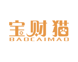 宝财猫 第42类技术服务商标图样