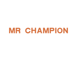 MR CHAMPION 第27类地毯席垫商标图样