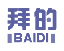 拜的 BAIDI 第21类厨房洁具商标图样