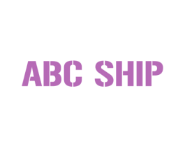 ABC SHIP 第18类皮革箱包商标图样