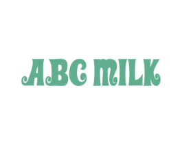 ABC MILK 第18类皮革箱包商标图样