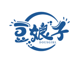 豆娘子 DOUSGIRL 第43类餐饮酒店商标图样