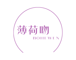 薄荷吻 第25类服装鞋帽商标图样
