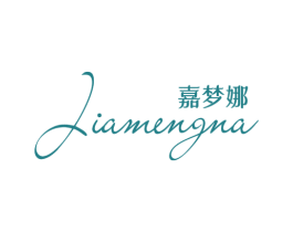 嘉梦娜 第24类布料床单商标图样