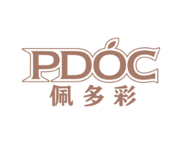 佩多彩 PDOC 第24类布料床单商标图样