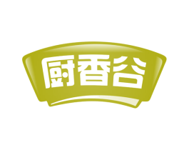 厨香谷 第30类小食配料商标图样