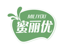 蜜丽优 第30类小食配料商标图样