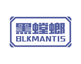 黑螳螂 BLKMANTIS 第9类科学仪器商标图样