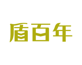 盾百年 第19类建筑材料商标图样