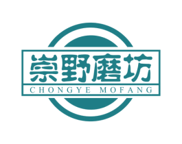 崇野磨坊 第30类小食配料商标图样