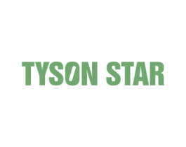 TYSON STAR 第25类服装鞋帽商标图样