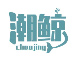 潮鲸 第18类皮革箱包商标图样