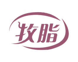 牧脂 第35类广告贸易商标图样