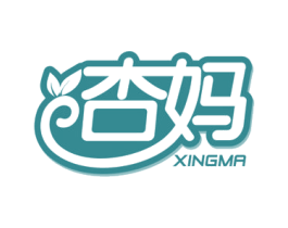 杏妈 第32类啤酒饮料商标图样