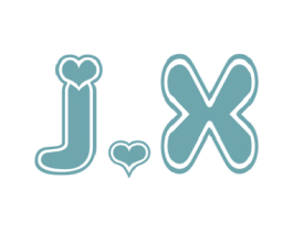 J.X 第25类服装鞋帽商标图样