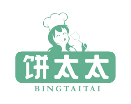 饼太太 第43类餐饮酒店商标图样