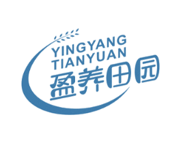 盈养田园 第30类小食配料商标图样