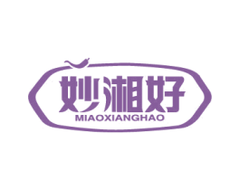 妙湘好 第30类小食配料商标图样