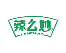 辣么妙 第30类小食配料商标图样
