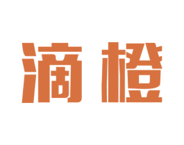 滴橙 第36类金融物管商标图样