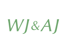 WJ&AJ 第25类服装鞋帽商标图样