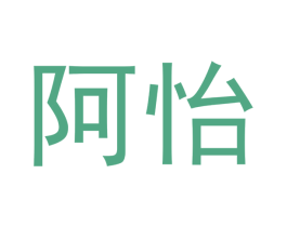 阿怡 第29类食品商标图样