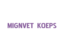 MIGNVET KOEPS 第25类服装鞋帽商标图样
