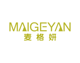 麦格妍 第25类服装鞋帽商标图样