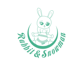 RABBIT & SNOWMAN 第19类建筑材料商标图样